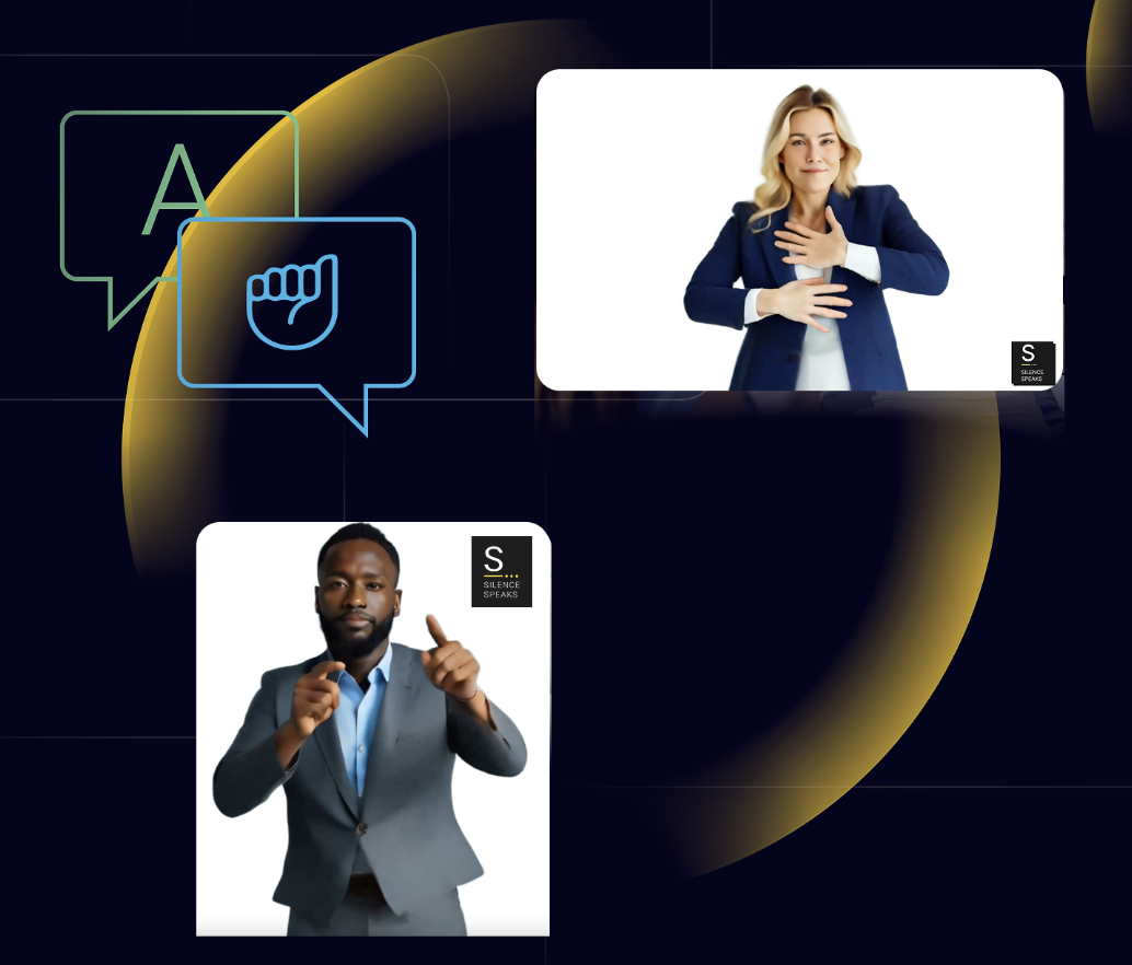 Sign language communication